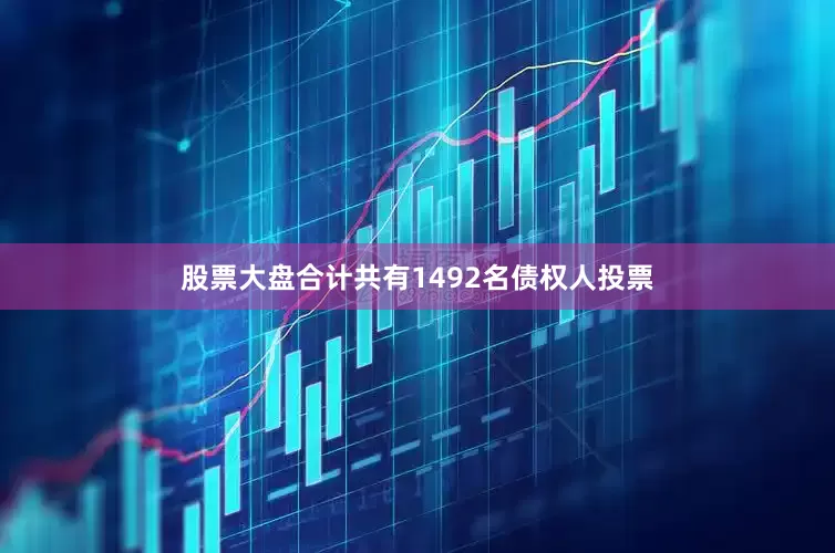 股票大盘合计共有1492名债权人投票